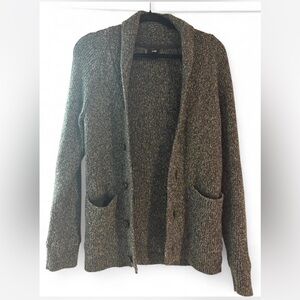 H&M Black Textured Fabric